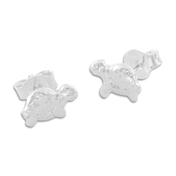 Kinderschmuck Ohrstecker Ohrringe Schildkröte 925 Silber