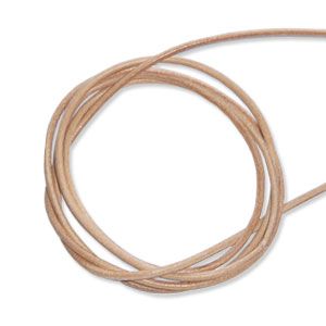 Lederband natur 100 cm Band aus Leder 1 m lang