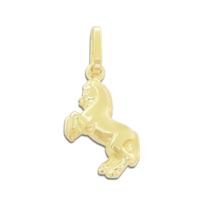 Pferdchen Anhänger 333 Gold