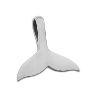 Walflossen Silber Anhänger 20 x 21 mm 925 Silber Walflossen Silber Anhänger 20 x 21 mm 925 Silber