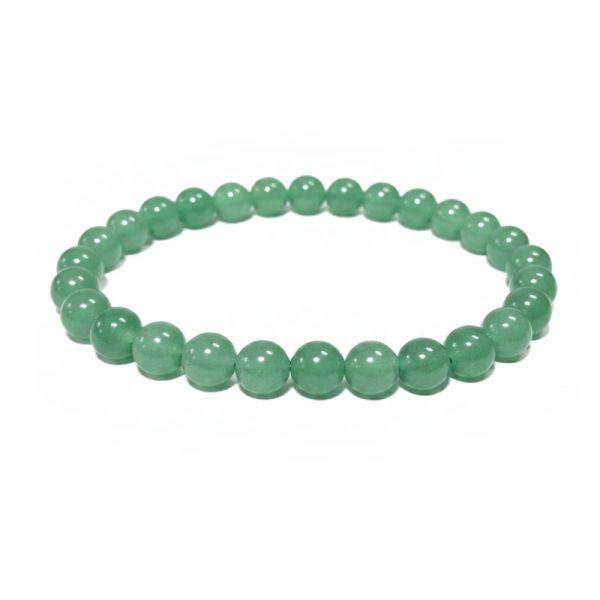 Aventurin dunkel Kugel Armband 6 mm 19 cm