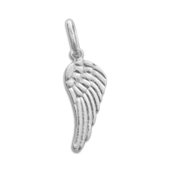 Engelsflügel Anhänger beidseitig tragbar 925 Silber Flügel Schmuck