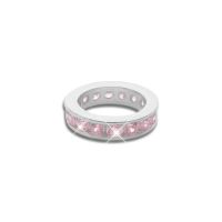Mädchen Taufring mit rosa Zirkonia 925 Silber Geschenk zur Taufe Mädchen Taufring mit rosa Zirkonia 925 Silber Geschenk zur Taufe