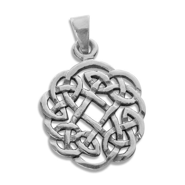 Anhänger mit keltischem Flechtwerk 925 Silber