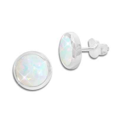 Ohrringe mit Opalen