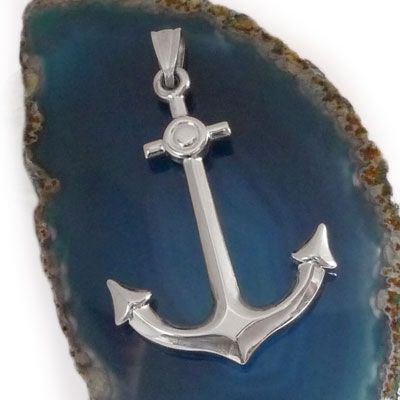 Anker Kettenanhänger 925 Silber Herrenschmuck Anhänger