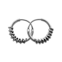 Bali Creolen gedrehtes Seil 925 Silber 12 mm Damen Herren Ohrringe Bali Creolen gedrehtes Seil 925 Silber 12 mm Damen Herren Ohrringe