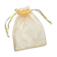 Organzasäckchen Organzabeutel gelb orange 9 x 12 cm Schmuckbeutel Organzasäckchen Organzabeutel gelb orange 9 x 12 cm Schmuckbeutel