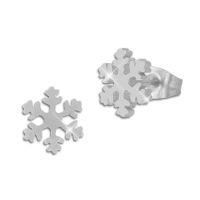 Edelstahl Ohrstecker Eiskristall Schneeflocke 8 mm Ohrringe Edelstahl Ohrstecker Eiskristall Schneeflocke 8 mm Ohrringe