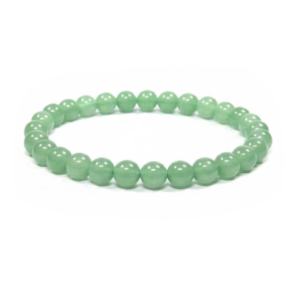 Aventurin Kugel Armband 6 mm 18,5 cm