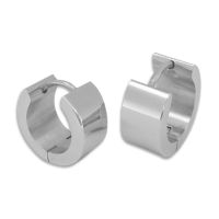 Männer Ohrringe aus Edelstahl Herren Creolen Männer Ohrringe aus Edelstahl Herren Creolen