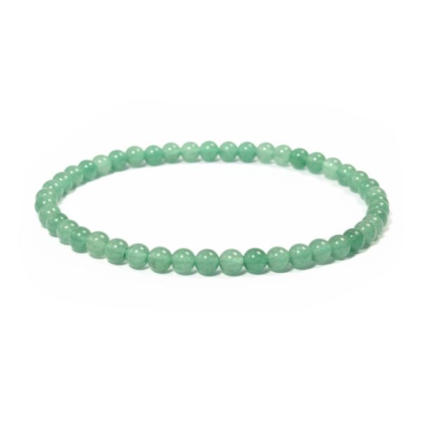 Kleines Kugel-Armband Aventurin 4 mm 19,5 cm