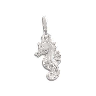 Seepferdchen Silberanhänger 925 Silber Geschenk für Kinder und Damen
