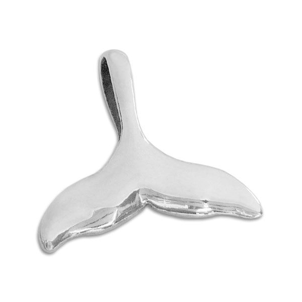 Walflossen Anhänger 925 Silber Silberanhänger