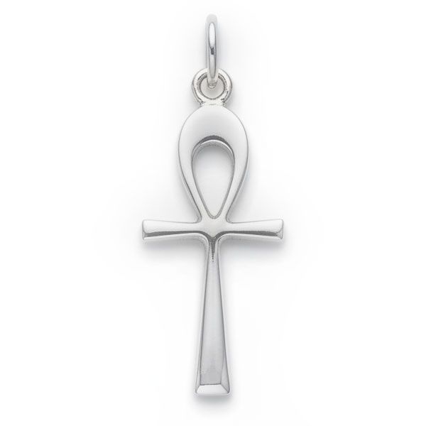 Ankh Kreuz Anhänger 33 x 17 mm 925 Silber Anch Silberanhänger 