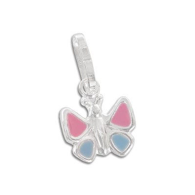 Kinderschmuck Anhänger mit Schmetterling 925 Silber