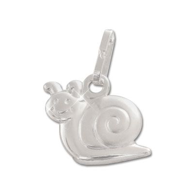 Schnecken Anhänger 925 Silber Kinderschmuck mit Schnecke