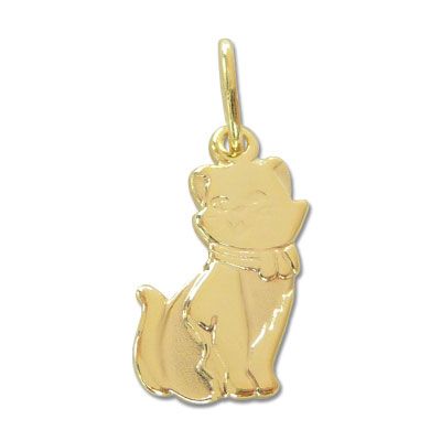 Anhänger Katze 333 Gold