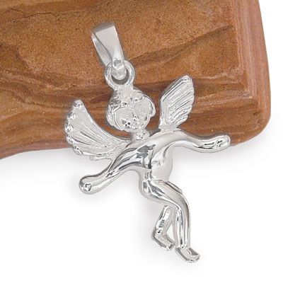 Engel Anhänger 25 mm 925 Silber