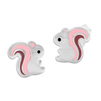 Ohrstecker Eichhörnchen Kinderschmuck Ohrringe 925 Silber Ohrstecker Eichhörnchen Kinderschmuck Ohrringe 925 Silber