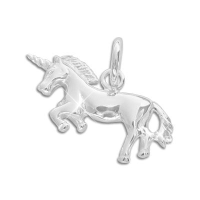 Einhorn Glitzernder Kristall Charm Armband Armreif für Mädchen