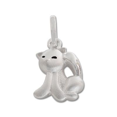 Anhänger mit Katze 925 Silber