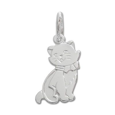 Silberanhänger Katze 925 Silber