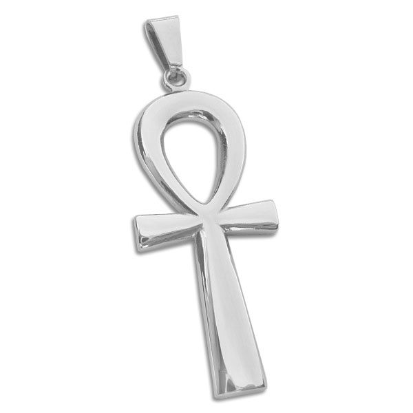 Großer Ankh Anhänger Edelstahl Kreuz Anch Symbol