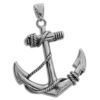 XXL Edelstahl Anhänger Anker Herrenschmuck Männeranhänger XXL Edelstahl Anhänger Anker Herrenschmuck Männeranhänger