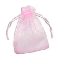 Organzasäckchen Organzabeutel rosa babyrosa 9 x 12 cm Schmuckbeutel Organzasäckchen Organzabeutel rosa babyrosa 9 x 12 cm Schmuckbeutel