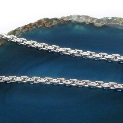 Ankerkette 925 Silber 45 cm Silberkette für Damen